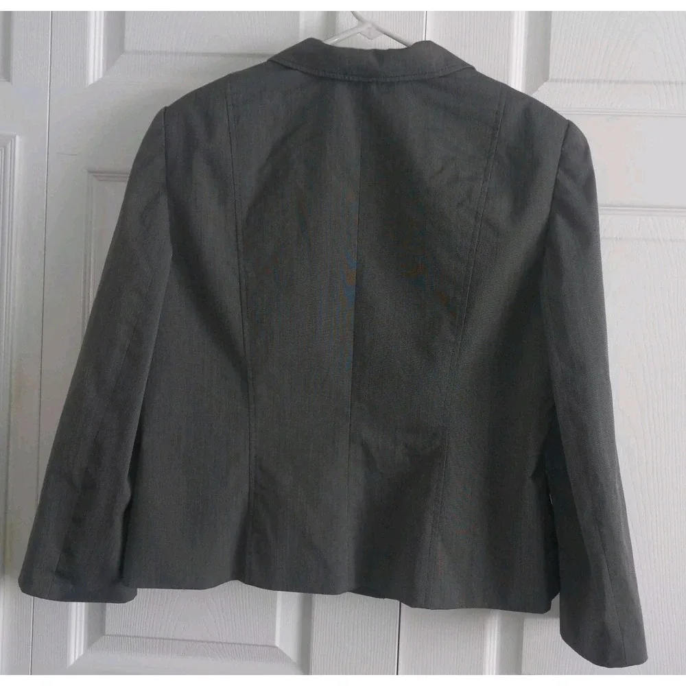 Peck & Peck Women's Blazer Gray Size‎ 16 Petite
